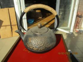 铁器，民国老茶壶，长14cm14cm高21cm，品以图为准。