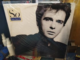 Peter Gabriel 代表专辑So  黑胶唱片LP 1986年英国首版
