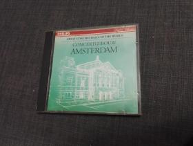 GREAT CONCERT HALLS OF THE  WORLD   CONCERTGEBOUW,AMSTERDAM  CD