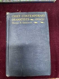 首席当代剧作家 32开外文 1916版 纸676页