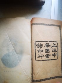 泪珠缘 封面漂亮 天虚我生著 中华图书馆出版版32开