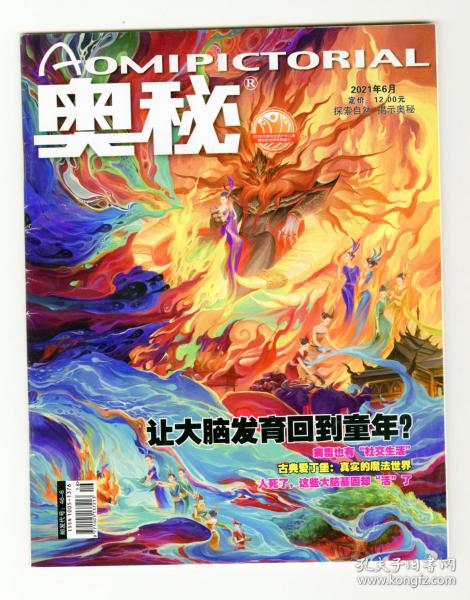 连环画原稿一组6张26图，发表于【奥秘画刊】，本原稿特别用于扉页，尺寸约8开大小