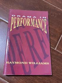 Raymond Williams, drama in performance, open univ.press, 1995.威廉斯，当代著名文化研究学者