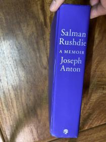 salma Rushdie, a memoir, joseph anton, 大厚册，2012. 635+页。书脊有点小缝隙。