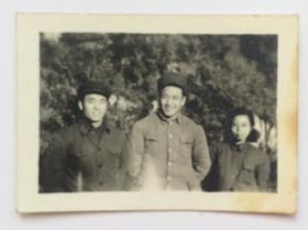 老照片 1953年北京俄文专修学校宿舍 北京东单东堂子胡同
