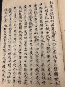 【抄写本好资料 前人栽树后人乘凉 古人修行心得 难得】3592清中早期大开本27cm白纸手抄《显戒论赞宗抄》一册全，全部都是汉字可读 是为修行不可多得的好书，值得研读修习之用