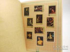 七十年代前苏联珍贵邮票收藏册，邮票尺寸5X4cm，原册共9页100枚前苏联各时期珍贵邮票，莫斯科集邮公司正版，存世稀少，无处寻找。