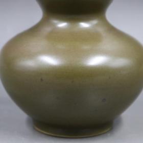 早期收藏——明万历【茶叶沫釉葫芦瓶】 器型周正 釉肥厚莹润饱满 造型古朴典雅 非常精致 品相好