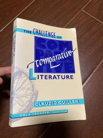 the challenge of comparative literature, claudio guillen, harvard UP, 1993.比较文学名著