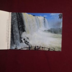 CATARATAS DO IGUACU FOZ DO IGUACU -BRASIL，巴西风光照片卡片，8张，年代不详