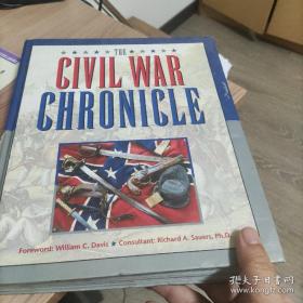 美国内战纪实，彩绘本，珍贵史料，巨厚一册全。