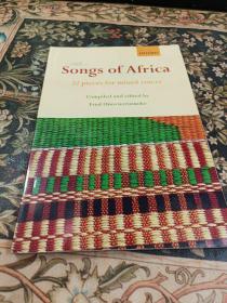 非洲歌曲 Songs of Africa 22 pieces for mixed voices
