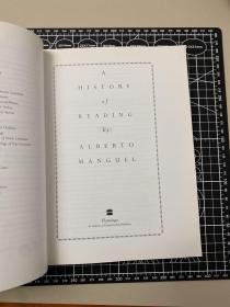 alberto manguel. 阅读史 a history of reading. flamingo.  名著。