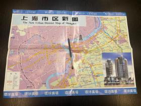 地图---  上海市区新图地图