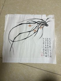 南京老画家 平尺 精品国画