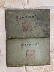 原装好品   清   精刻本《三家医案合刻》2厚册一套全