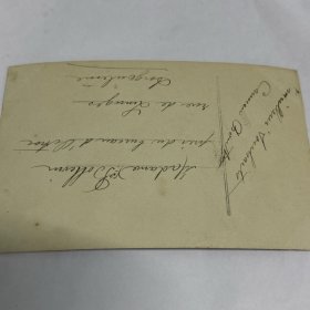 清末 民国 信札 信函 手写 书信 实寄信函，明信片式彩色照片【1889～1945年】【 有邮票 加盖印章 珍贵 稀少】 反面是手写内容及手稿、签名等，质量非常好。彩色照片实寄编号A459