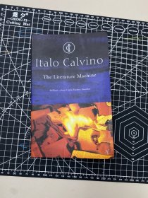 卡尔维诺 italo calvino. the literature machine. 文学机器。vintage. 1986. 右下角前数页有水渍。