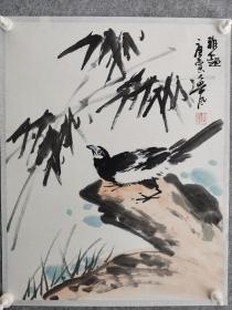 鲁风，原名杨守森，山东鄄城县左营乡杨屯村人，中国花鸟画家，中国美术家协会会员、贵州省政协八届委员、美协贵州分会副主席、贵州花鸟画研究会会长、曹州书画院名誉院长、国家一级画师、教授。尺寸61/48