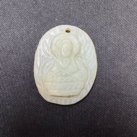 同一来源： 工艺品： 玉石摆件： 尺寸约长3-宽4厘米左右：品相图案自鉴：年代不详：详情请看图片·0510·025