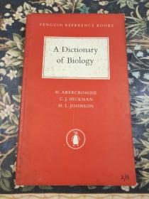 A DICTIONARY OF Biology  生物字典1955年版