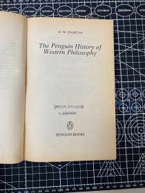 the penguin history of Western philosophy. penguin. D. W. Hamlyn. 1990