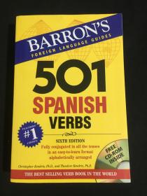 501 SPANISH VERBS 巴朗501个西班牙语动词（附光盘）