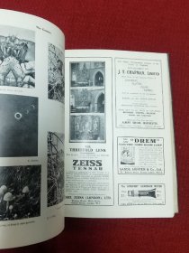 1926年  the camera  外国摄影画册杂志合订本一册 第十六开 6册