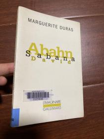 Marguerite Duras, 杜拉斯 Abahn，Gallimard法语。