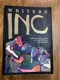 教英文写作的书 writer's INC, a student handbook for writing and learning彩印。