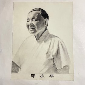 邓主席素描像