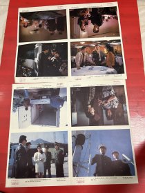 （电影海报）豺狼计划（二开剧照一套）于1988年上映，珠江电影制片厂摄制，品相以图为准