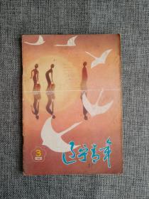 辽宁青年1984 3 【封三歌曲《快乐的单身汉》，名画《工作》，不要总盯着青年的穿着打扮，功臣的婚事，中国名山录】