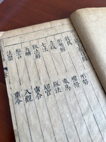 明崇祯年间刊本 《管子纂》上 下卷 一厚册全