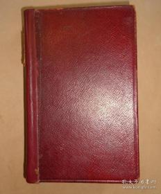 1900年英文原版，世界名著莱文格罗，全摩洛哥羊皮精装，豪华古董书，精美绘图版。开本大小：16 * 11 * 3.4 厘米 。酒红色摩洛哥羊皮精装；书脊为后世羊皮重装；上金口；原藏家新配补精美插图数张。