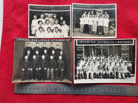 50年代上海学院，学校合影
