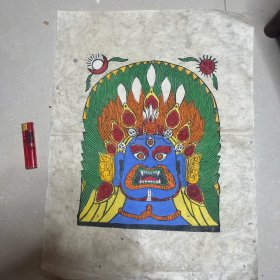 老纸草唐卡
