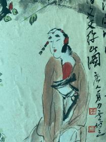 唐勇力，1951年生 ，河北唐山人。著名画家，中国工笔人物画家领军人物，兼擅写意人物画。原中国美院中国画系主任，2000年调入中央美术学院，现为中央美术学院中国画学院院长、博士生导师，中国工笔画学会副会长，中国国家画院研究员[4]。中国美术家协会会员。