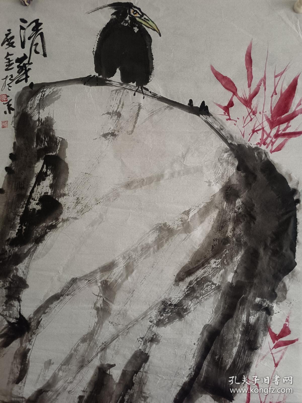 高级珍藏版老纸！保证真迹送礼投资收藏得者惜缘！藏友们只要是真迹！就不要错过这个村！就没这个店！收藏书画200年就是文物价值！就在一瞬间值得拥有珍惜，切记郭，啟，恒，郭，庆，金实力派书画篆刻家，河南省书法家协会会员，毕业中国艺术研究院，求学中央美院，首都师范大学，国家画院，北京师范大学等，任中国中南海画院院士，滑州书画院院长。好东西转眼即逝 几十年也不算短 也许就是一辈子 望珍惜！ 错过已不再有！