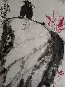 高级珍藏版老纸！保证真迹送礼投资收藏得者惜缘！藏友们只要是真迹！就不要错过这个村！就没这个店！收藏书画200年就是文物价值！就在一瞬间值得拥有珍惜，切记郭，啟，恒，郭，庆，金实力派书画篆刻家，河南省书法家协会会员，毕业中国艺术研究院，求学中央美院，首都师范大学，国家画院，北京师范大学等，任中国中南海画院院士，滑州书画院院长。好东西转眼即逝 几十年也不算短 也许就是一辈子 望珍惜！ 错过已不再有！
