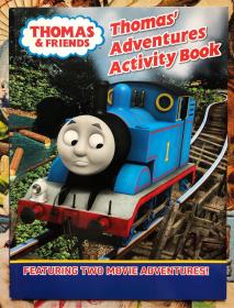 Thomas‘ Adventures Activity Book 托马斯小火车英文原版儿童游戏书