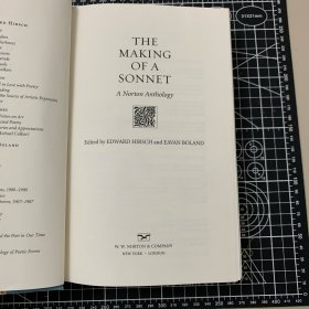 the making of a sonnet. edward hirsch. norton anthology. 2008