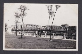 （E3098）民国上海黄浦公园及外摆度桥原照明信片