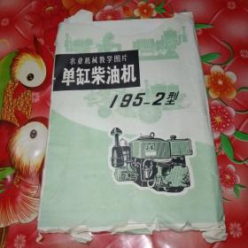 农业机械教学图片
《单缸柴油机》
(195一2型)
<全套11幅，另附说明书1份>
7幅2开的。4幅1开的。
精美手绘印刷。