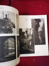 摄影周刊选作 摄影画册 1934版 16开册一本