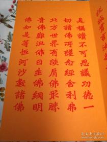佛说阿弥陀经是大乘佛教经典之一，为释迦牟尼佛在祇树给孤独园所宣说。秦鸠摩罗什译。此本为清光绪18年王代功书，王闓运书跋
此经为佛经中极少数非由佛陀弟子提问，而由佛陀不问自说的经典。此经于前半段宣说西方极乐世界的种种的庄严以及阿弥陀佛佛号由来与意义；其后阐明劝导众生诵念阿弥陀佛之名号以往生西方极乐世界；最后以东、南、西、北、下、上等六方诸佛亦劝导其土众生相信阿弥陀佛及其极乐世界之事迹作结。