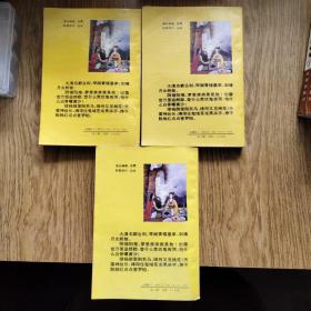 新派武侠书：鬼剑桃花（全三册）1992年一版一印。
