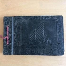老空白相册 影集一本19页 美品 封面凹凸 相当漂亮