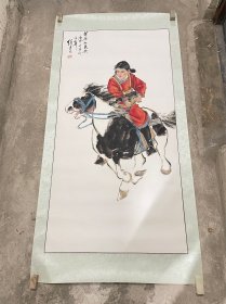 珂罗版（民兵女战士）