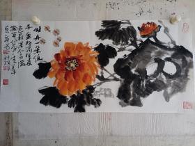 高级珍藏版老纸！保证真迹送礼投资收藏得者惜缘！藏友们只要是真迹！就不要错过这个村！就没这个店！收藏书画200年就是文物价值！就在一瞬间值得拥有珍惜，切记郭，啟，恒，郭，庆，金实力派书画篆刻家，河南省书法家协会会员，毕业中国艺术研究院，求学中央美院，首都师范大学，国家画院，北京师范大学等，任中国中南海画院院士，滑州书画院院长。好东西转眼即逝 几十年也不算短 也许就是一辈子 望珍惜！ 错过已不再有！